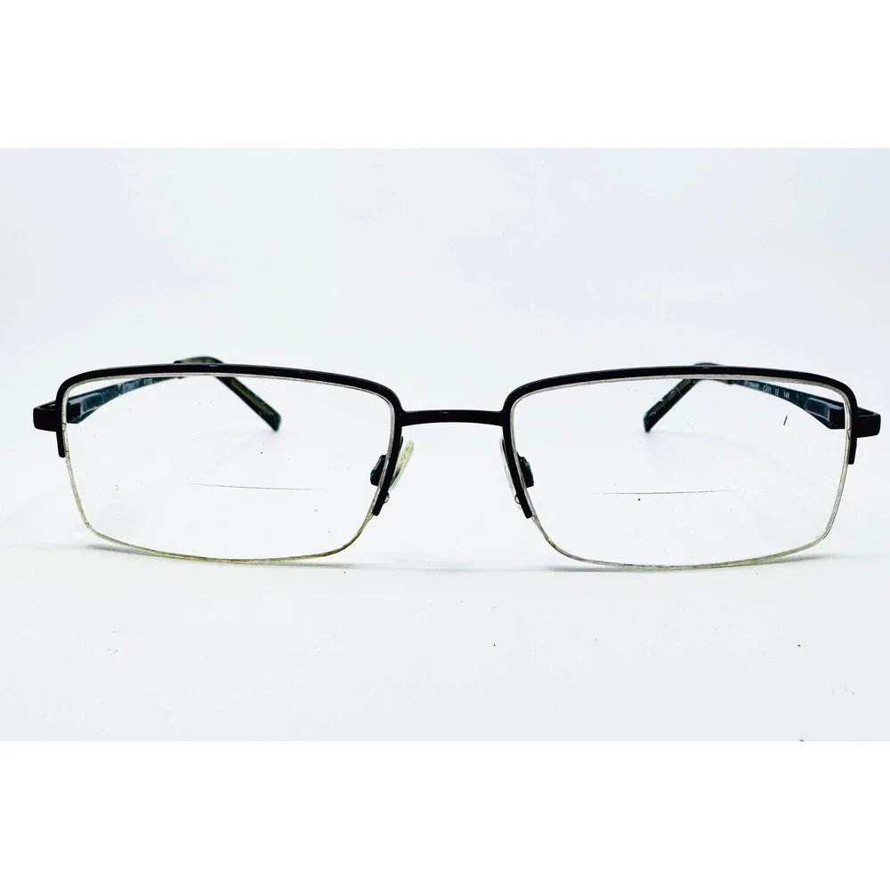 Outdoor Life Eyeglasses Mens Black Rectangular Zyloware 824M 54-17-140